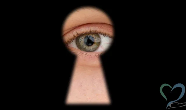 ロマンス詐欺師はこちらを覗いている