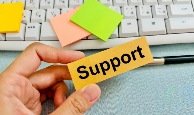 supportの文字