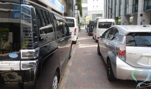 迷惑車両による駐車